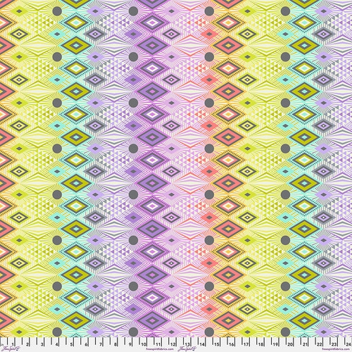 Tula Pink - Tabby Road Deja` Vu - Disco Lucy - Prism